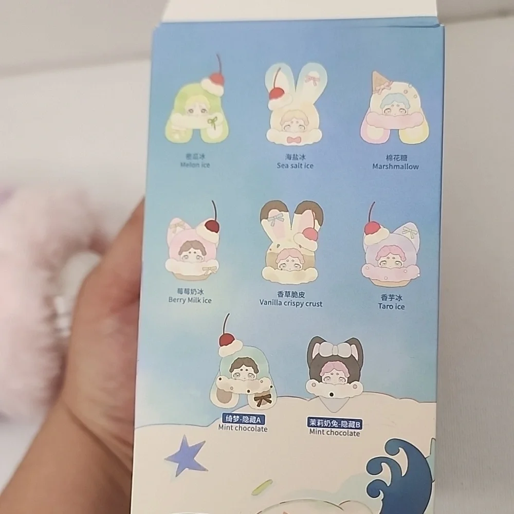 (J5) Lucky Deer Nai Labubu Plush Keychain